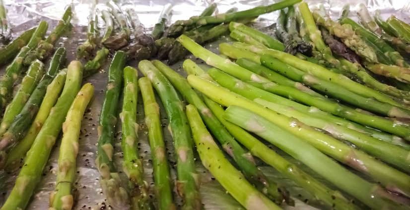 Grilling Asparagus in Foil