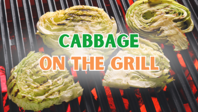 Cabbage on the grill