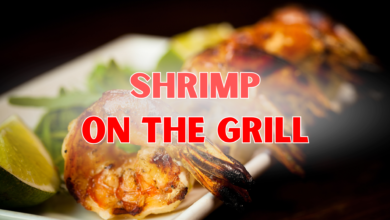 Shrimp on the grill