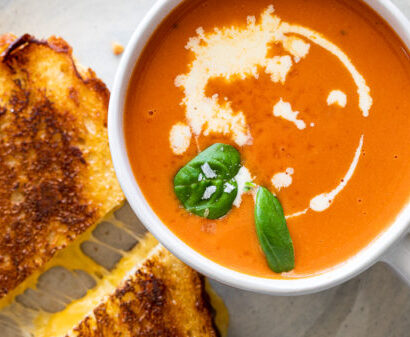 Grilled Cheese And Tomato Soup